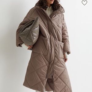 H&M quilted coat